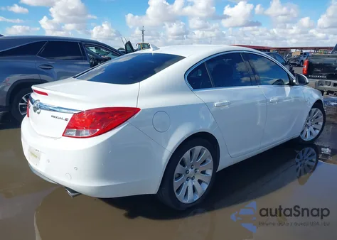 2011 Buick Regal Cxl Turbo Russelsheim from USA, damaged, VIN W04G05GV8B1093497